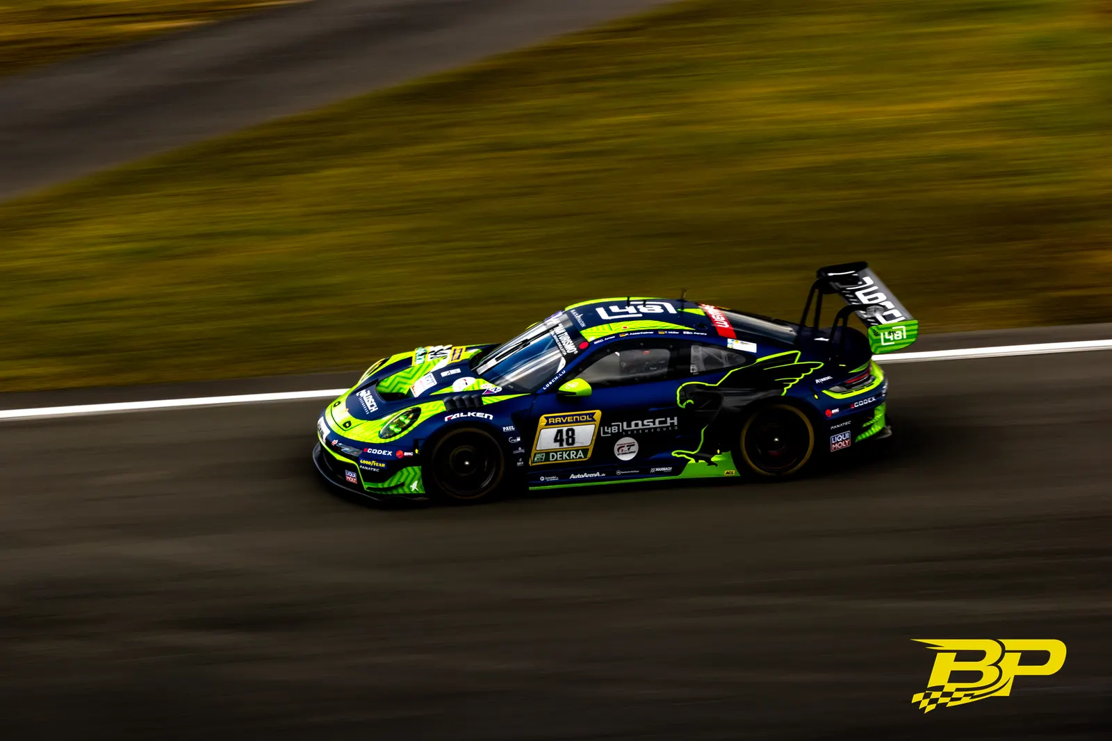 LOSCH Motorsport by BLACK FALCON during 24H NBR at Nurburgring, Germany, motorsport photography by Batuhan Pehlivan
