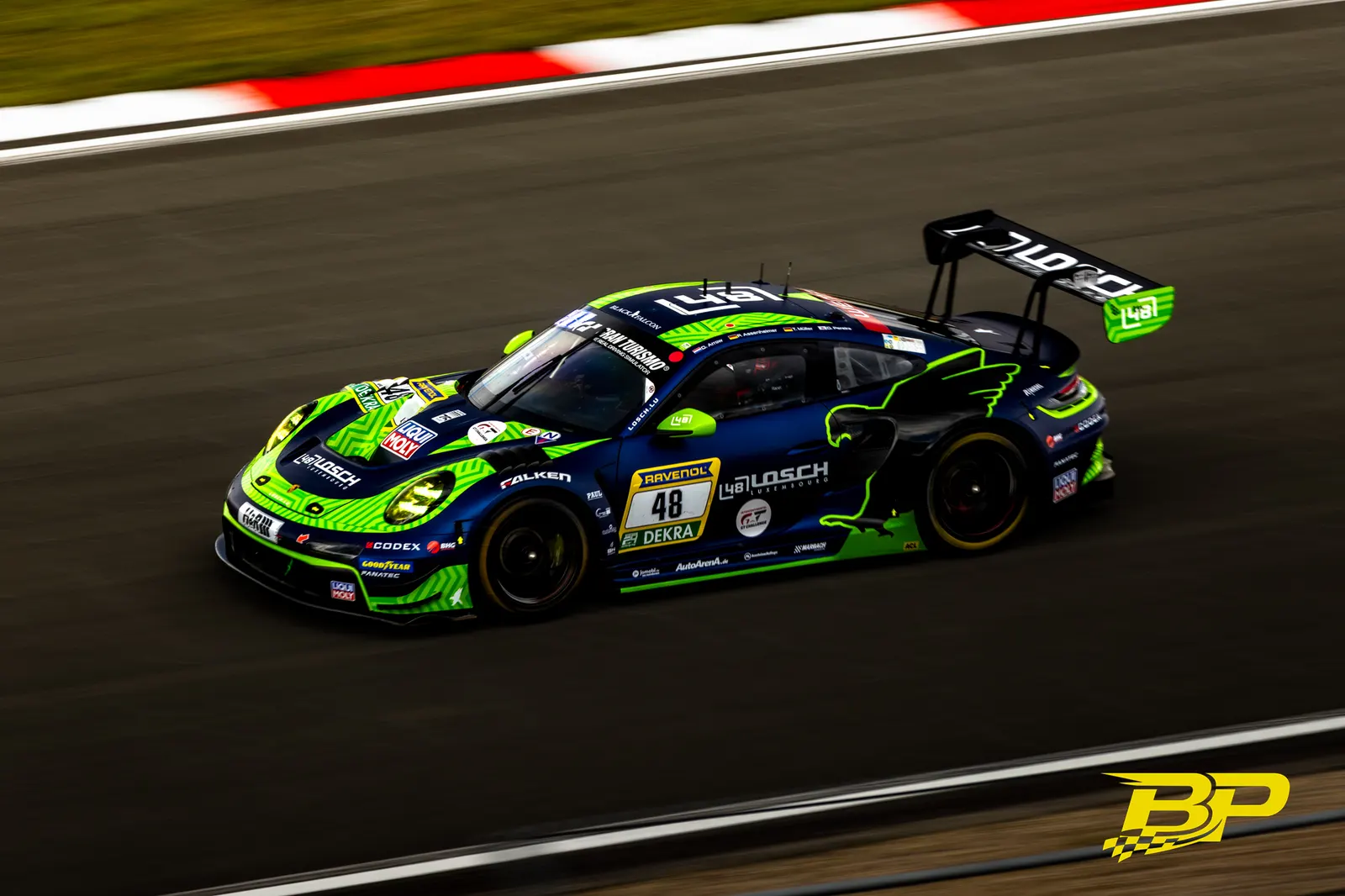 LOSCH Motorsport by BLACK FALCON during 24H NBR at Nurburgring, Germany, motorsport photography by Batuhan Pehlivan