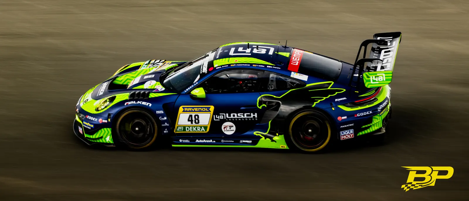 LOSCH Motorsport by BLACK FALCON during 24H NBR at Nurburgring, Germany, motorsport photography by Batuhan Pehlivan