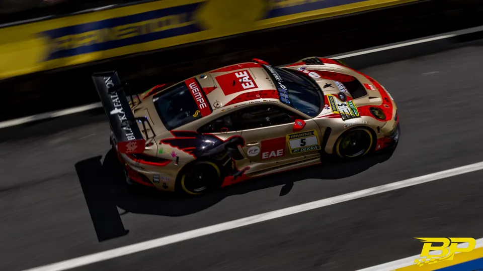 BLACK FALCON Team EAE during 24H Nürburgring 2026 at Nurburgring, Germany, motorsport photography by Batuhan Pehlivan