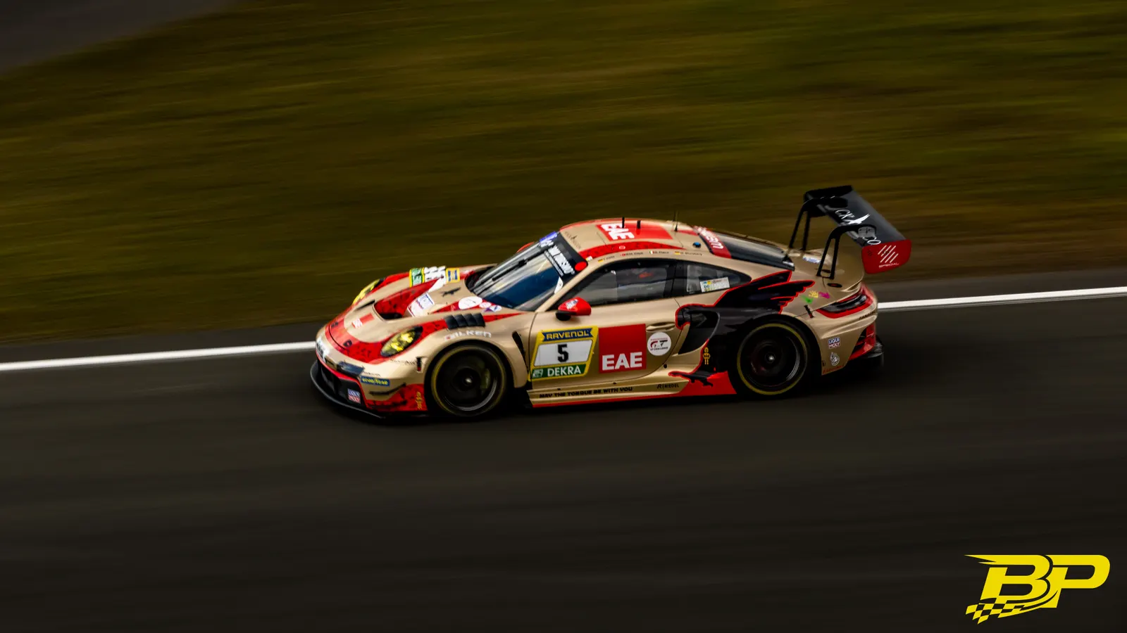 BLACK FALCON Team EAE during 24H Nürburgring 2026 at Nurburgring, Germany, motorsport photography by Batuhan Pehlivan