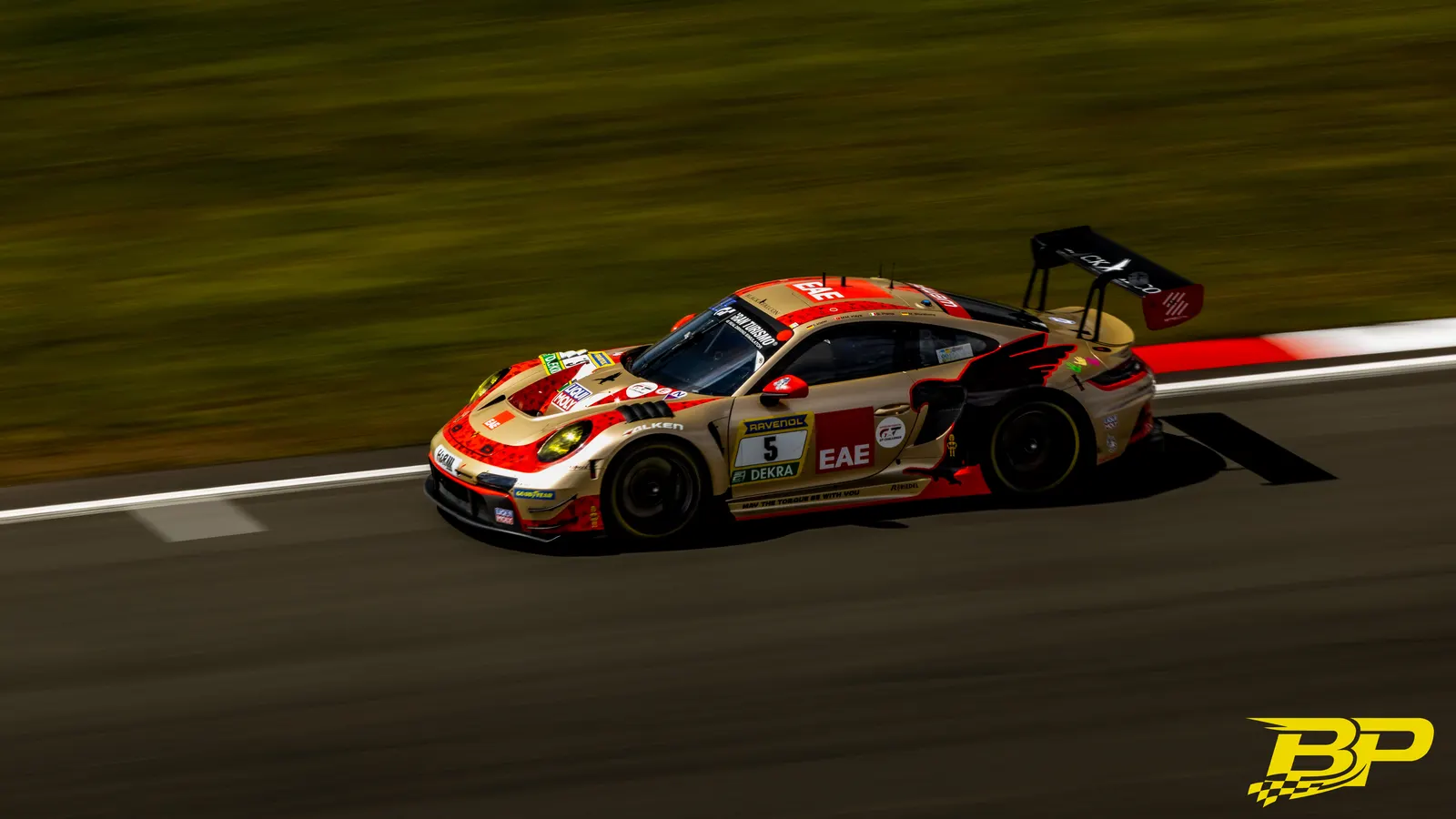 BLACK FALCON Team EAE during 24H Nürburgring 2026 at Nurburgring, Germany, motorsport photography by Batuhan Pehlivan