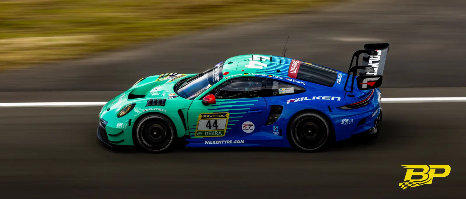 Falken Motorsports during 24H NBR at Nurburgring, Germany, motorsport photography by Batuhan Pehlivan