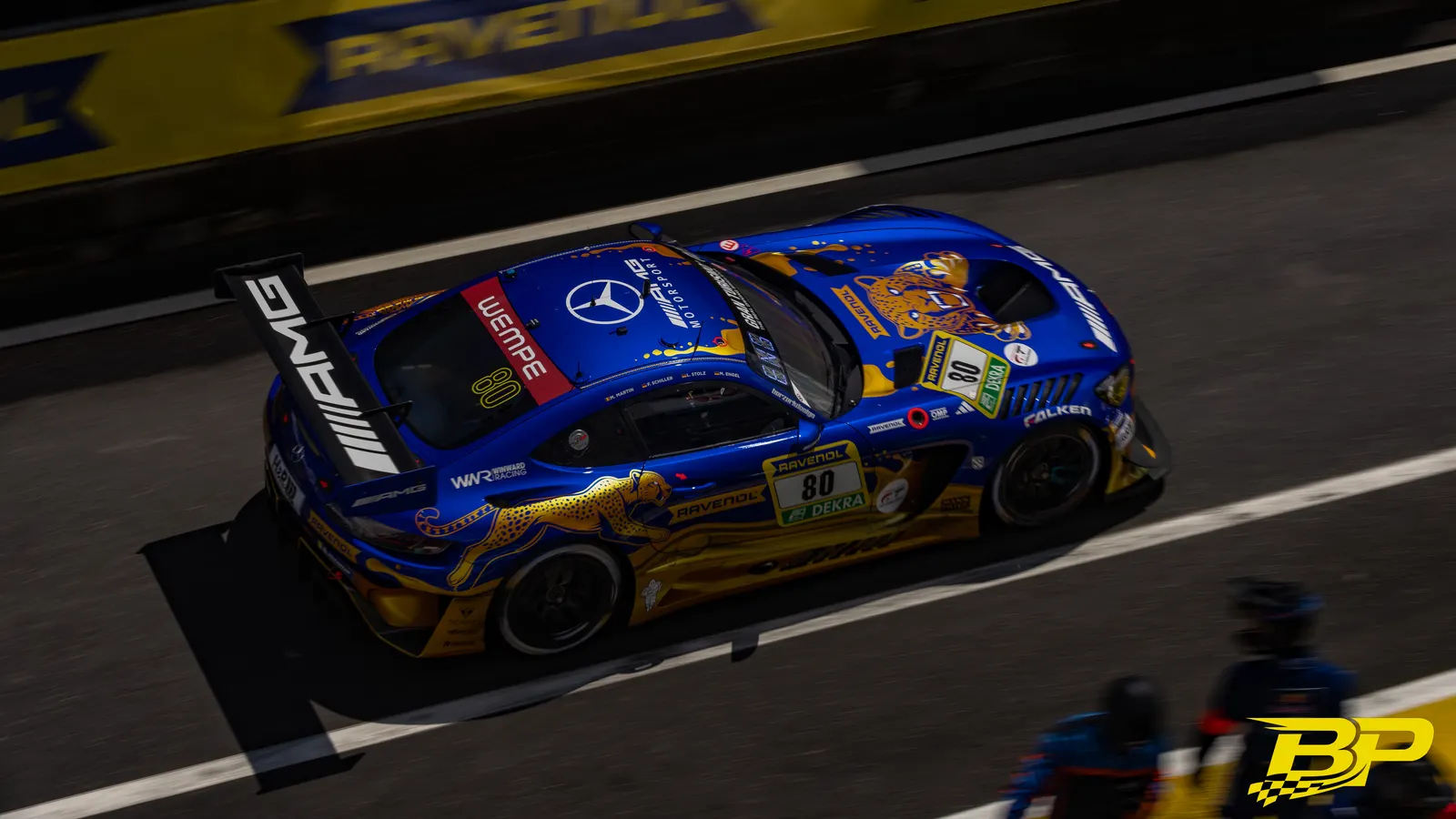 Mercedes-AMG Team RAVENOL during 24H Nürburgring 2026 at Nurburgring, Germany, motorsport photography by Batuhan Pehlivan