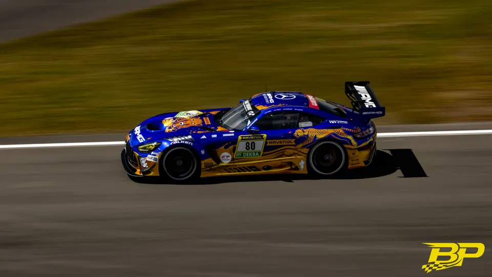 Mercedes-AMG Team RAVENOL during 24H Nürburgring 2026 at Nurburgring, Germany, motorsport photography by Batuhan Pehlivan