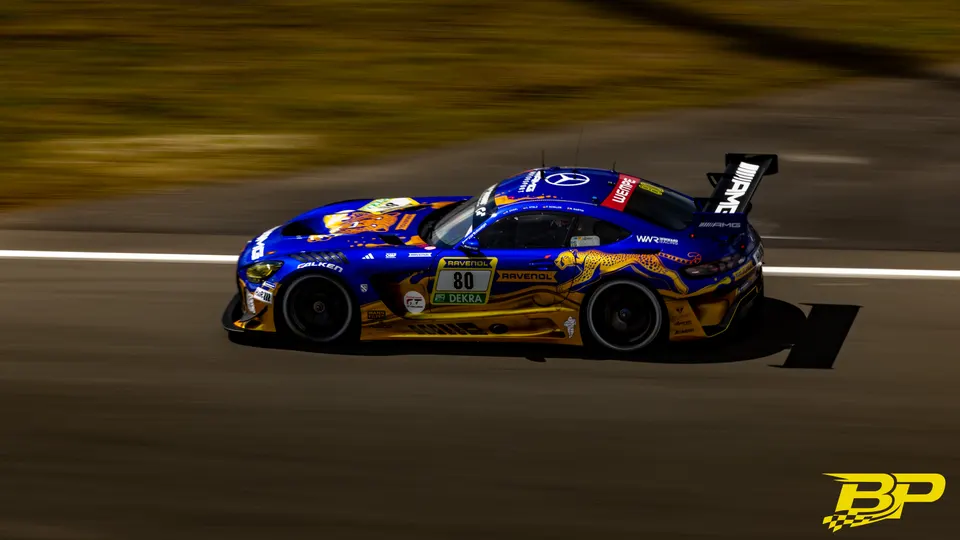 Mercedes-AMG Team RAVENOL during 24H Nürburgring 2026 at Nurburgring, Germany, motorsport photography by Batuhan Pehlivan