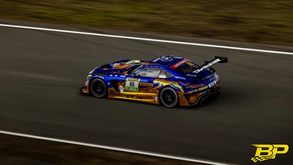 Mercedes-AMG Team RAVENOL during 24H Nürburgring 2026 at Nurburgring, Germany, motorsport photography by Batuhan Pehlivan