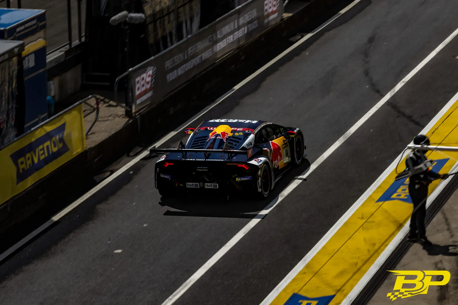 Red Bull Team ABT during 24H Nürburgring 2026 at Nurburgring, Germany, motorsport photography by Batuhan Pehlivan