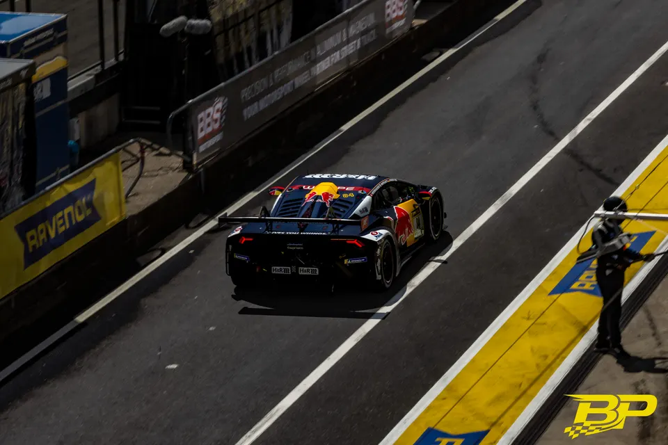 Red Bull Team ABT during 24H Nürburgring 2026 at Nurburgring, Germany, motorsport photography by Batuhan Pehlivan