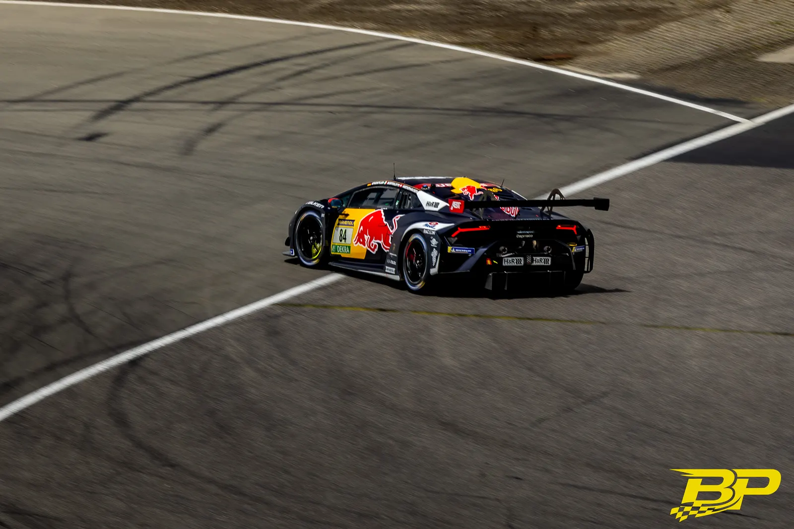 Red Bull Team ABT during 24H Nürburgring 2026 at Nurburgring, Germany, motorsport photography by Batuhan Pehlivan