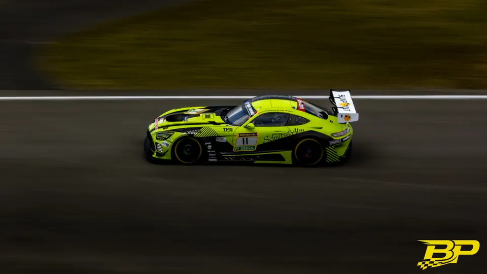 SR Motorsport by Schnitzelalm during 24H Nürburgring 2026 at Nurburgring, Germany, motorsport photography by Batuhan Pehlivan