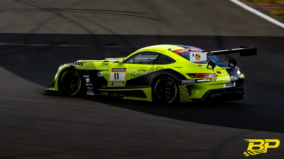 SR Motorsport by Schnitzelalm during 24H Nürburgring 2026 at Nurburgring, Germany, motorsport photography by Batuhan Pehlivan