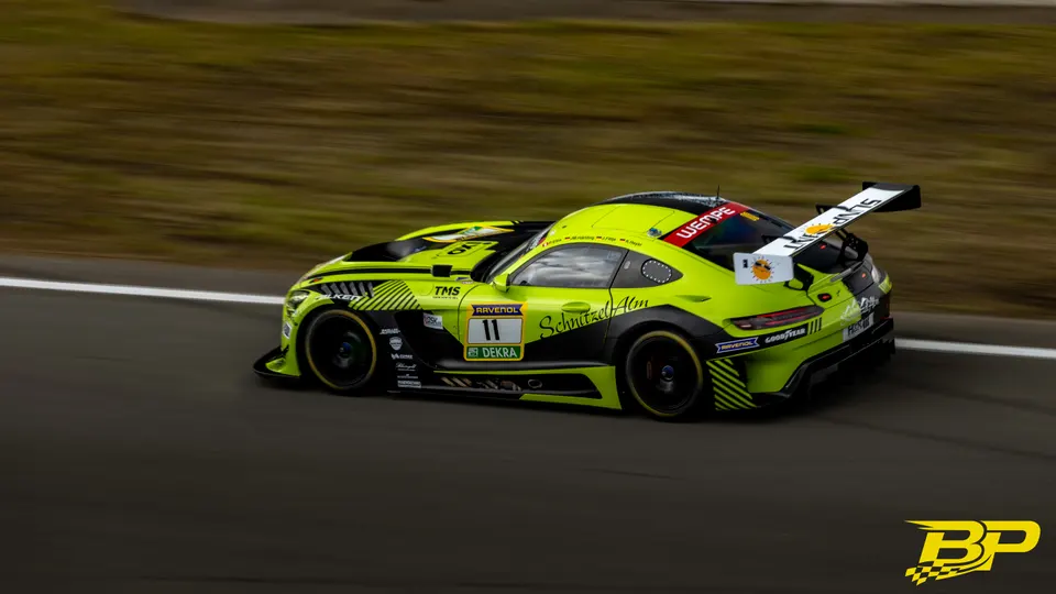 SR Motorsport by Schnitzelalm during 24H Nürburgring 2026 at Nurburgring, Germany, motorsport photography by Batuhan Pehlivan