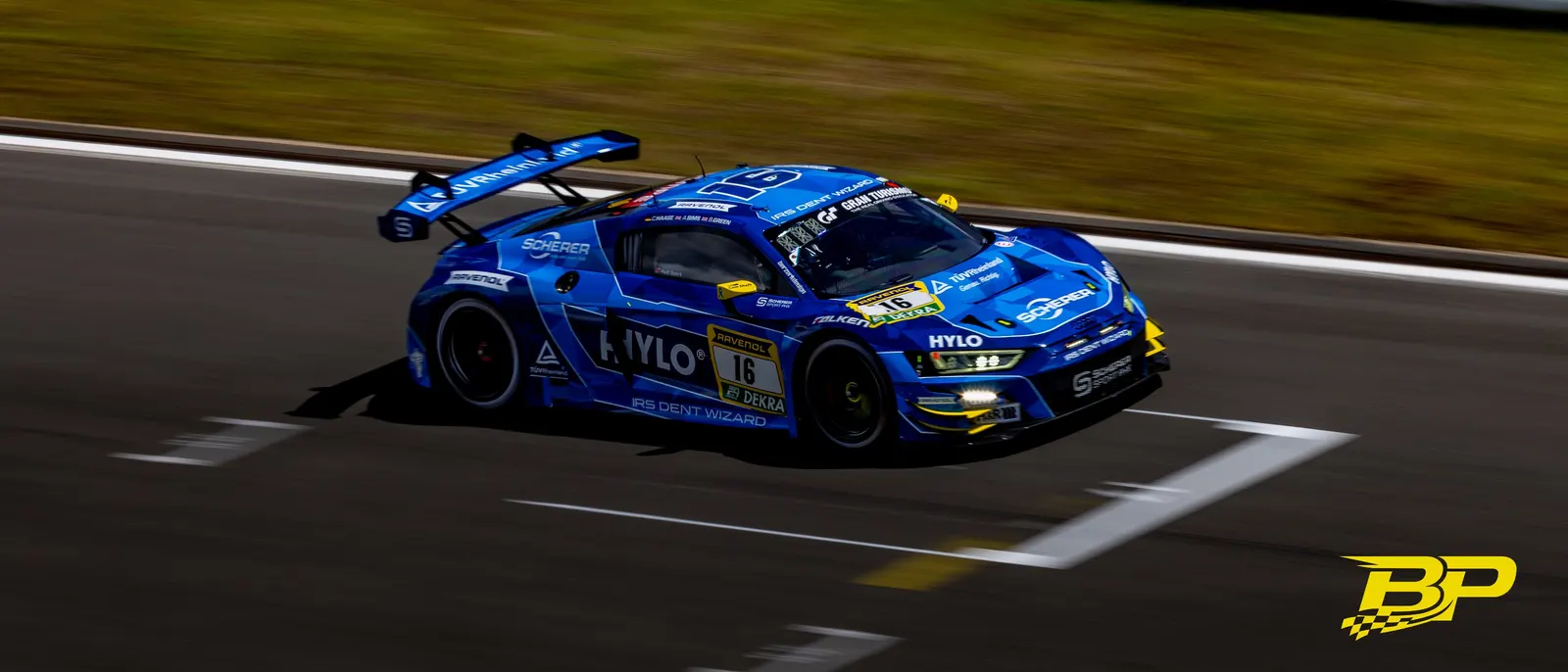 Scherer Sport PHX during 24H Nürburgring 2026 at Nurburgring, Germany, motorsport photography by Batuhan Pehlivan
