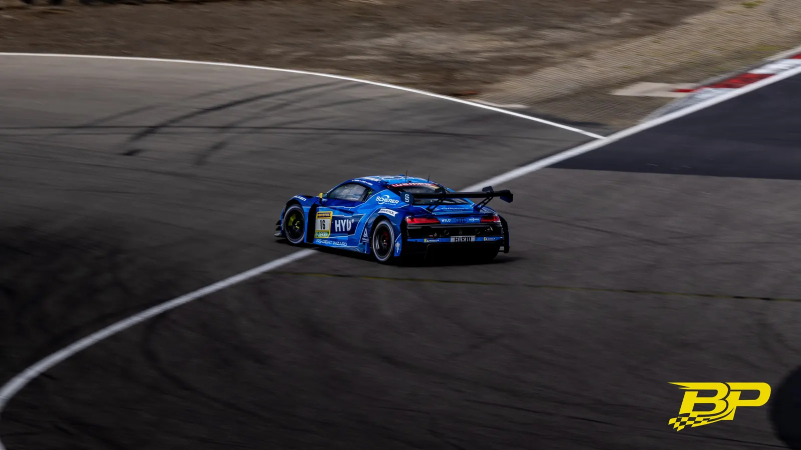 Scherer Sport PHX during 24H Nürburgring 2026 at Nurburgring, Germany, motorsport photography by Batuhan Pehlivan