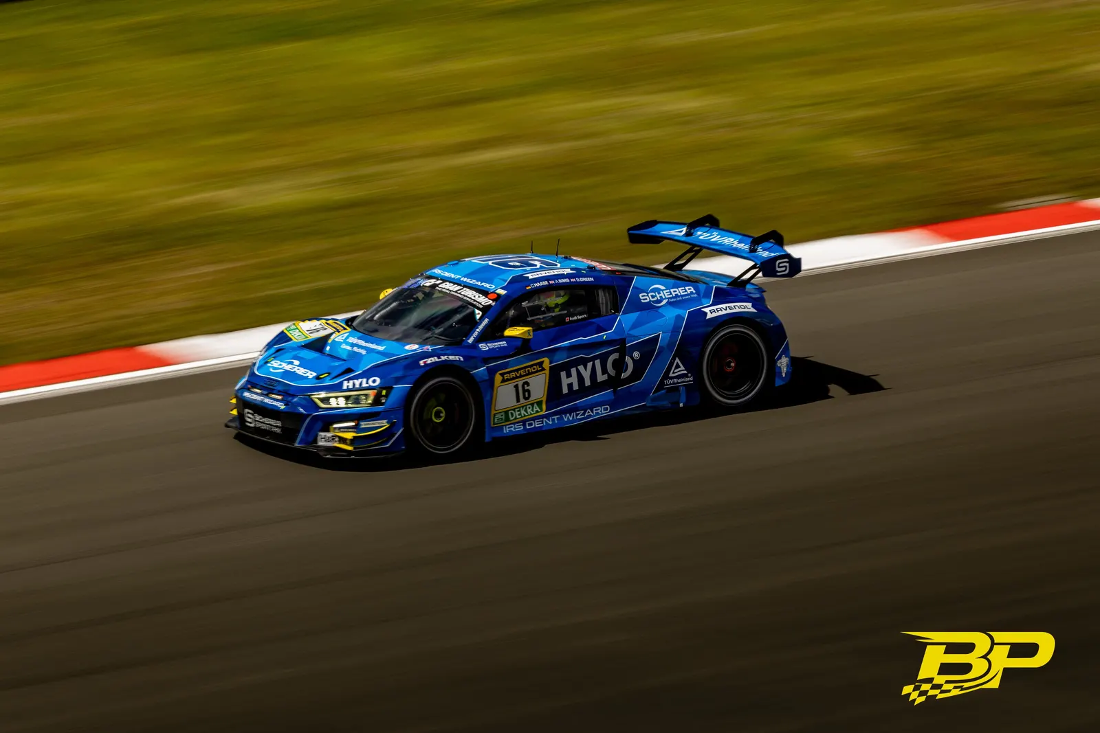 Scherer Sport PHX during 24H Nürburgring 2026 at Nurburgring, Germany, motorsport photography by Batuhan Pehlivan