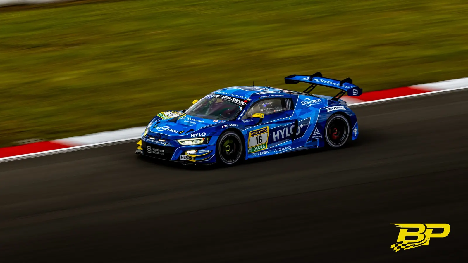Scherer Sport PHX during 24H Nürburgring 2026 at Nurburgring, Germany, motorsport photography by Batuhan Pehlivan