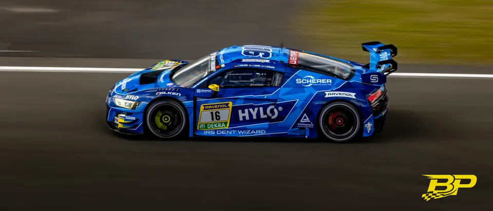 Scherer Sport PHX during 24H Nürburgring 2026 at Nurburgring, Germany, motorsport photography by Batuhan Pehlivan