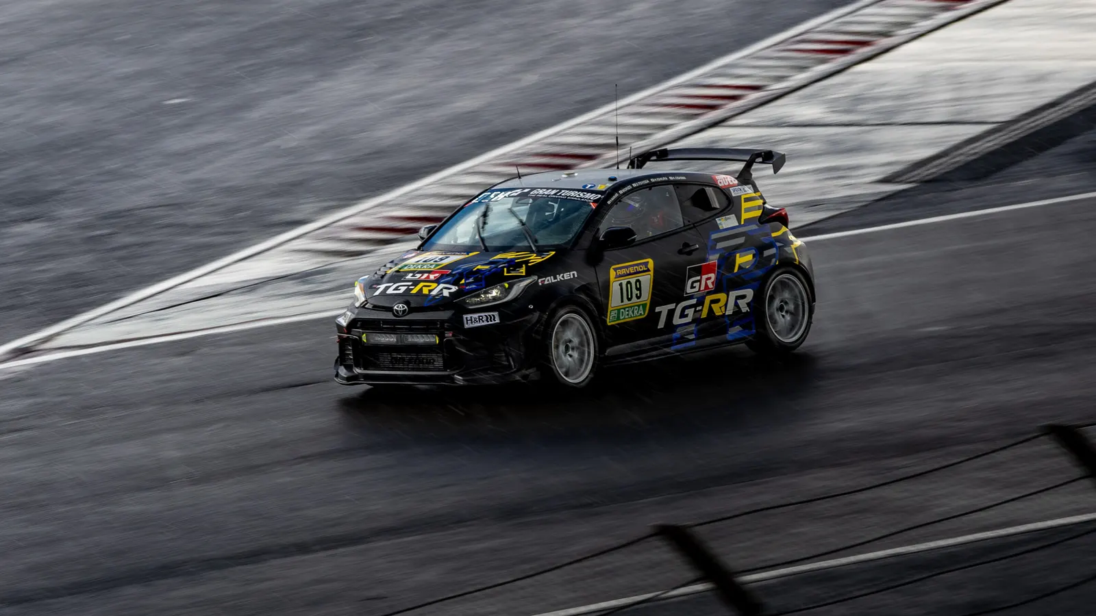 TOYOTA GAZOO ROOKIE Racing during 24H Nürburgring 2026 at Nurburgring, Germany, motorsport photography by Batuhan Pehlivan