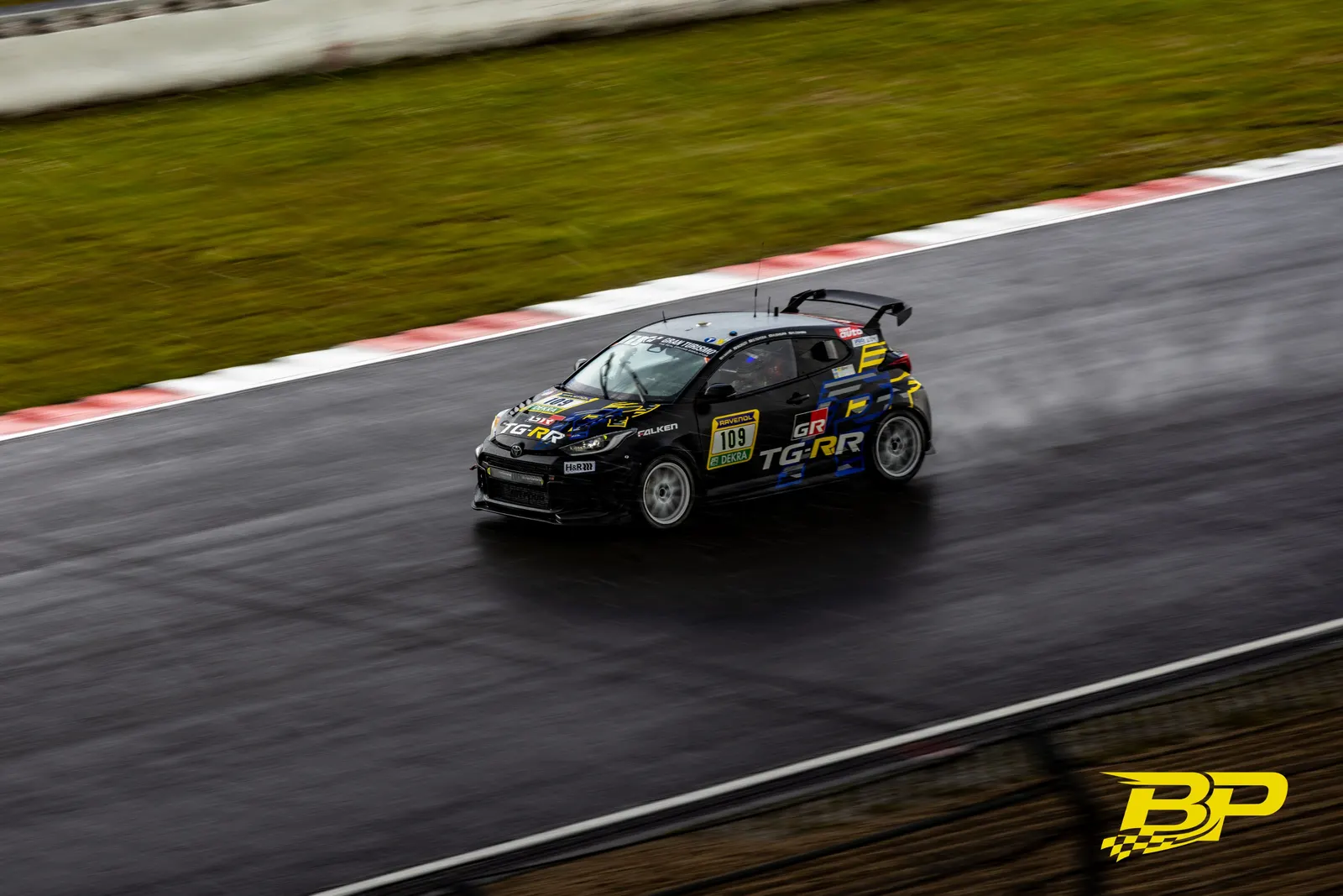 TOYOTA GAZOO ROOKIE Racing during 24H Nürburgring 2026 at Nurburgring, Germany, motorsport photography by Batuhan Pehlivan