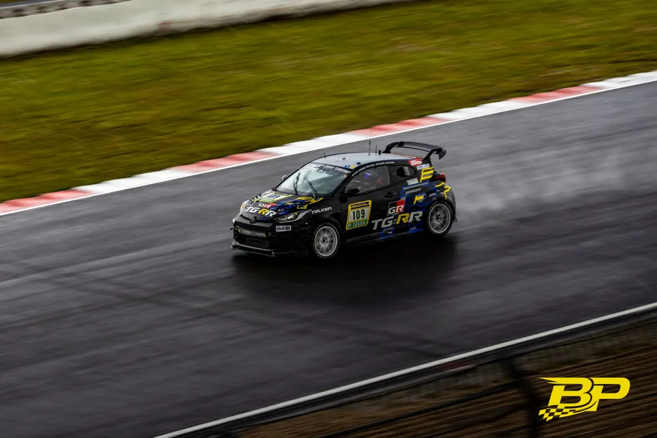 TOYOTA GAZOO ROOKIE Racing during 24H Nürburgring 2026 at Nurburgring, Germany, motorsport photography by Batuhan Pehlivan