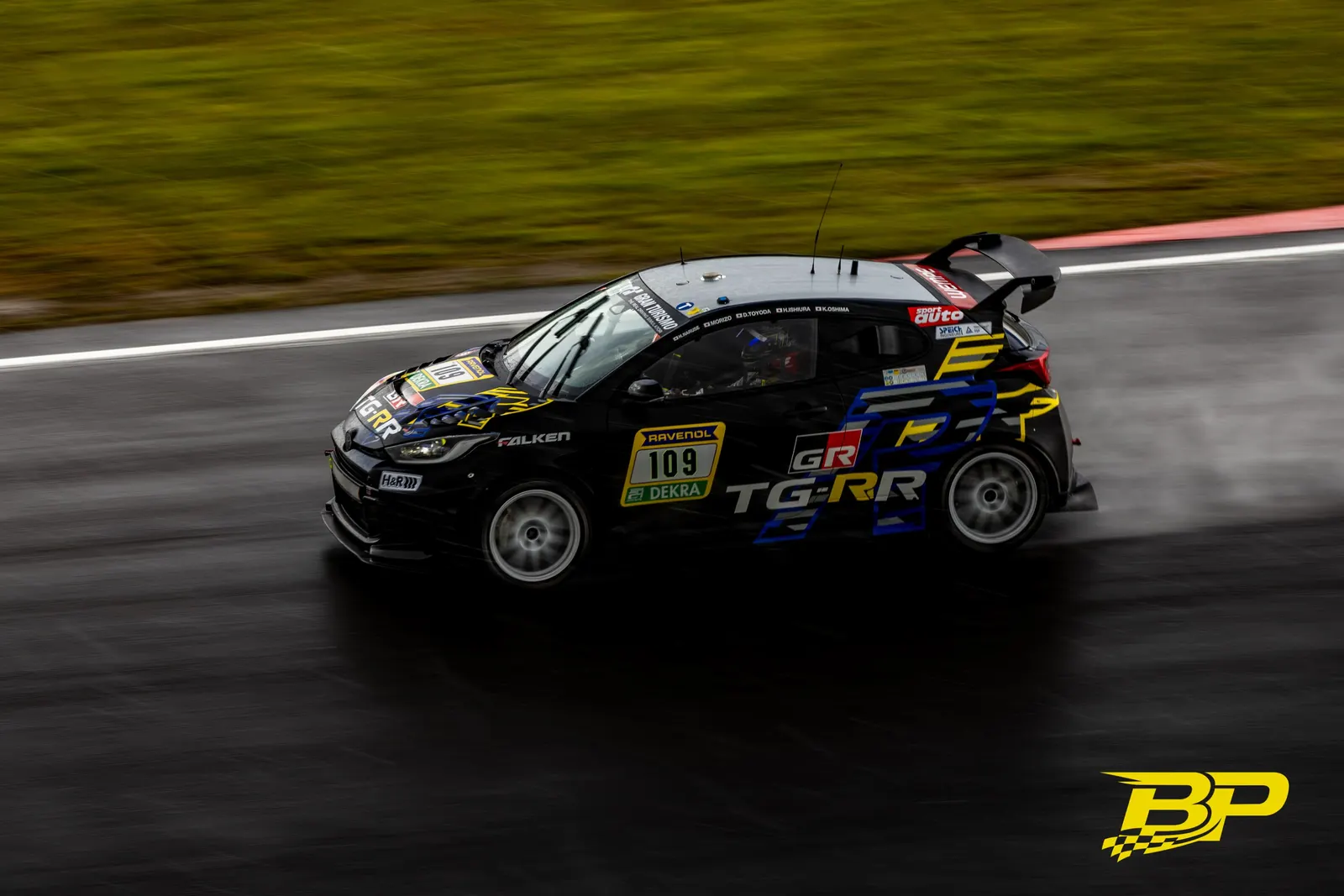 TOYOTA GAZOO ROOKIE Racing during 24H Nürburgring 2026 at Nurburgring, Germany, motorsport photography by Batuhan Pehlivan