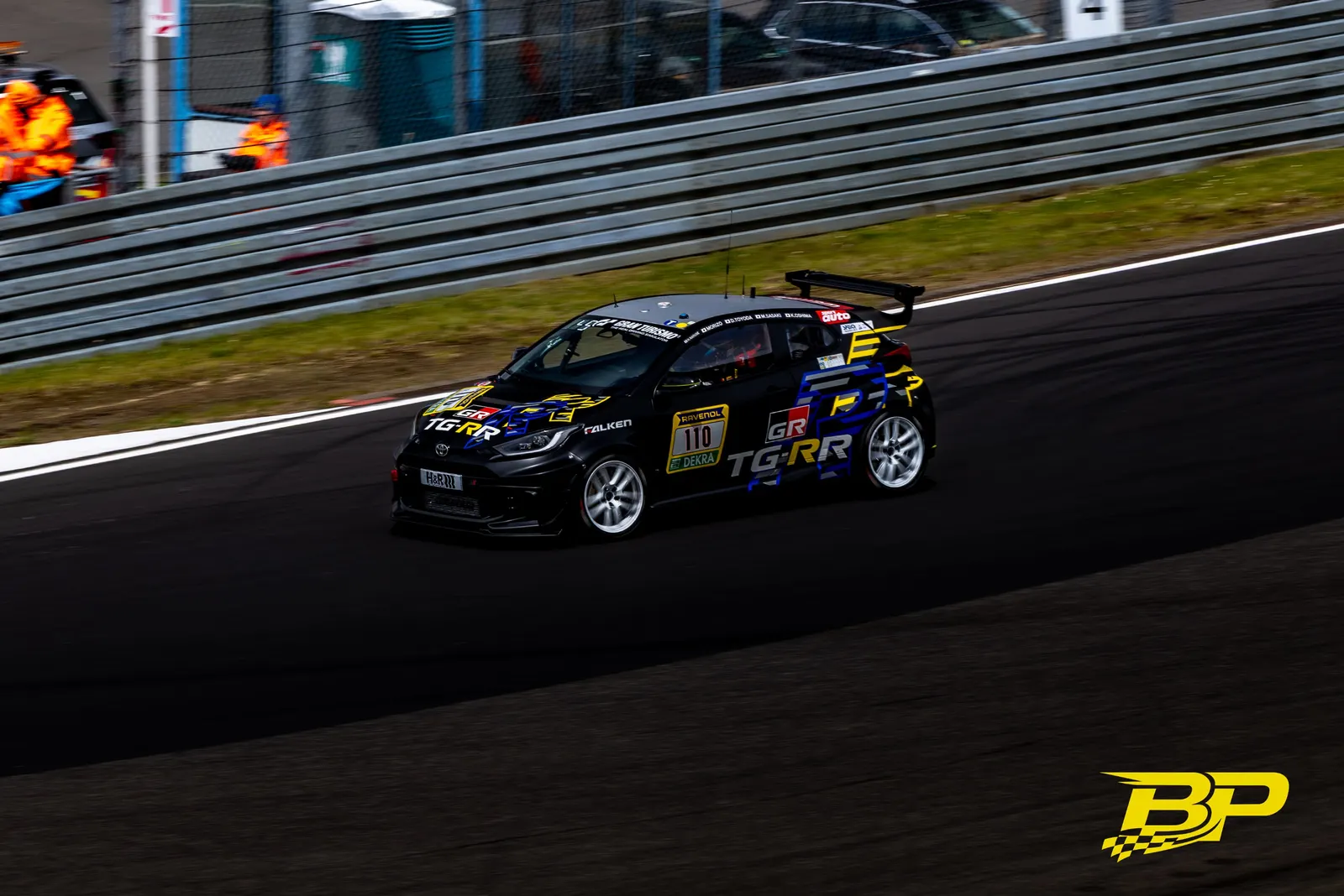 TOYOTA GAZOO ROOKIE Racing during 24H Nürburgring 2026 at Nurburgring, Germany, motorsport photography by Batuhan Pehlivan