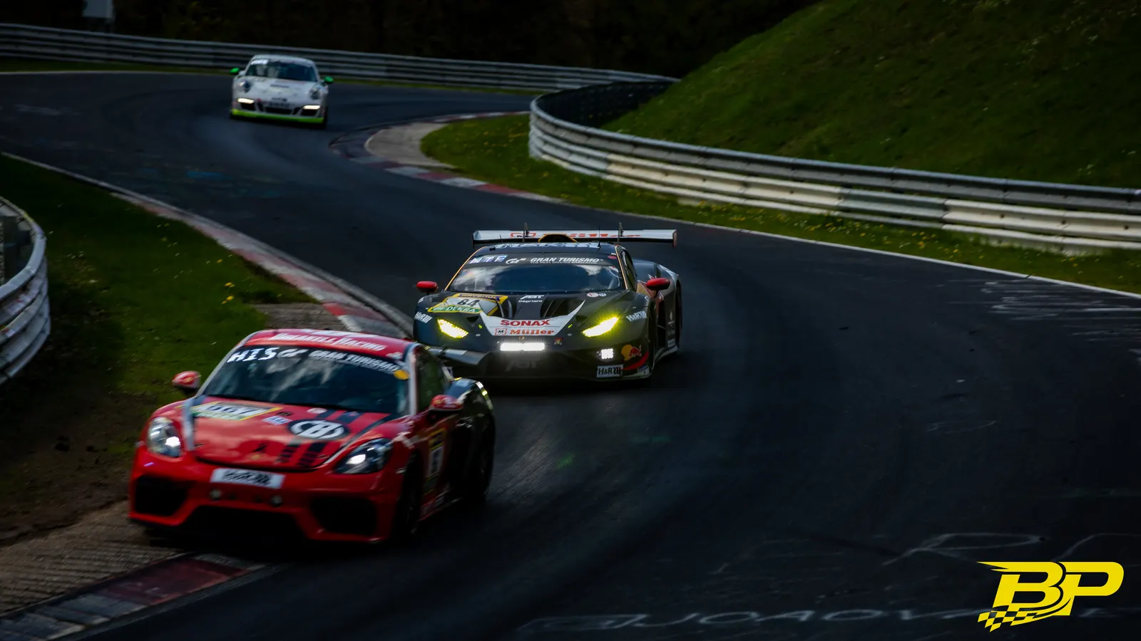 Red Bull Team ABT during 24H Qualifiers 2026 at Nurburgring, Germany, motorsport photography by Batuhan Pehlivan