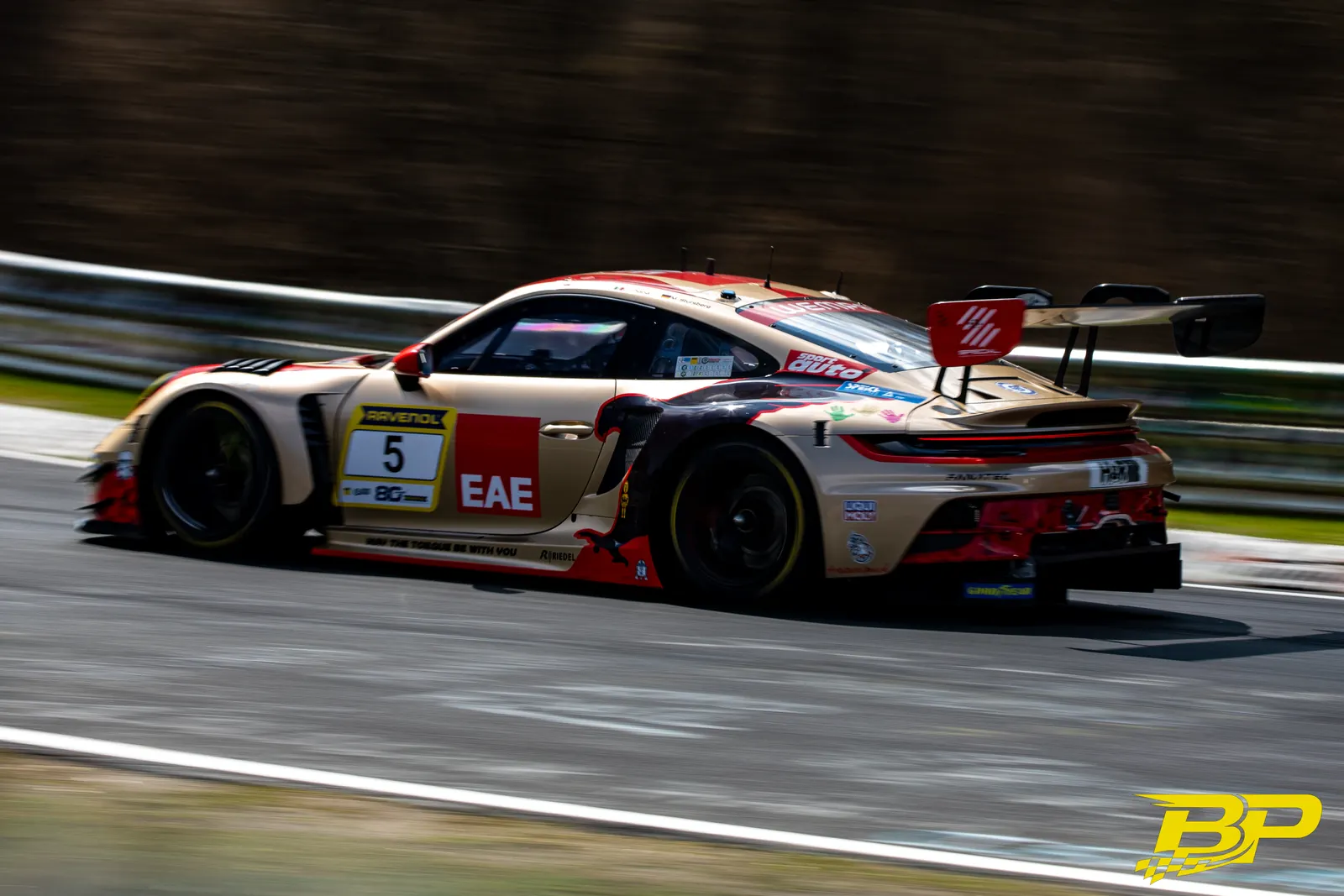BLACK FALCON Team EAE during NLS 2 2026 at Nurburgring, Germany, motorsport photography by Batuhan Pehlivan