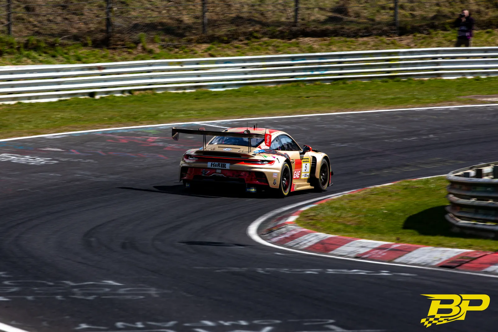 BLACK FALCON Team EAE during NLS 2 2026 at Nurburgring, Germany, motorsport photography by Batuhan Pehlivan