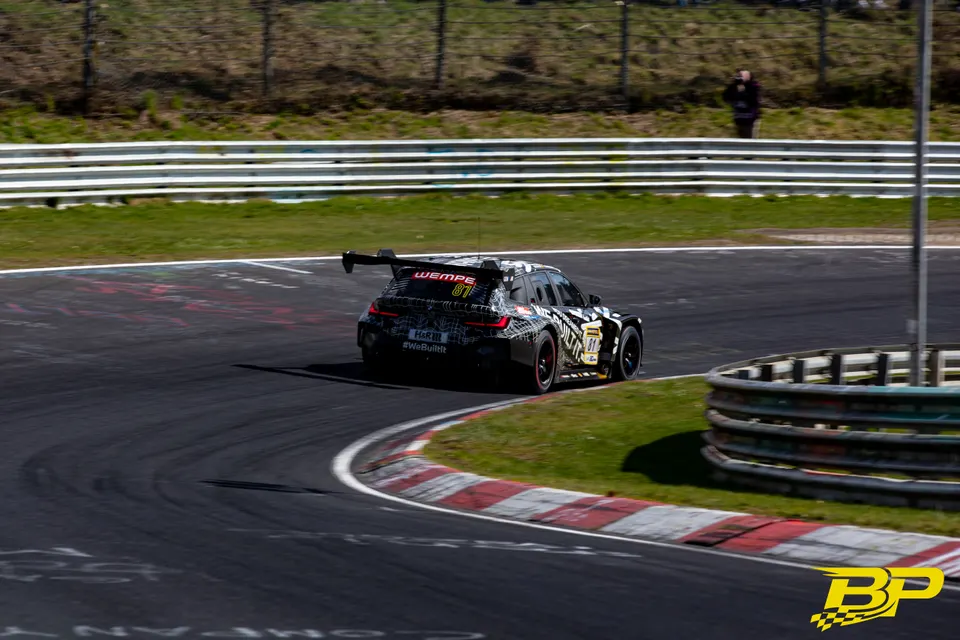 BMW M Motorsport during NLS 2 2026 at Nurburgring, Germany, motorsport photography by Batuhan Pehlivan