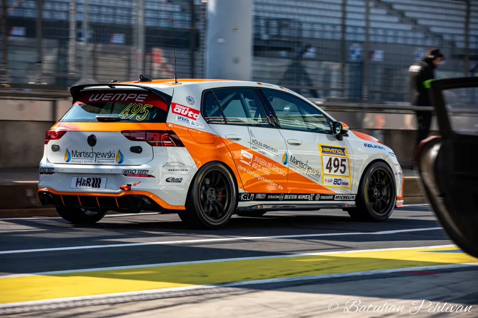 FS Motorsport during NLS 2 2026 at Nurburgring, Germany, motorsport photography by Batuhan Pehlivan