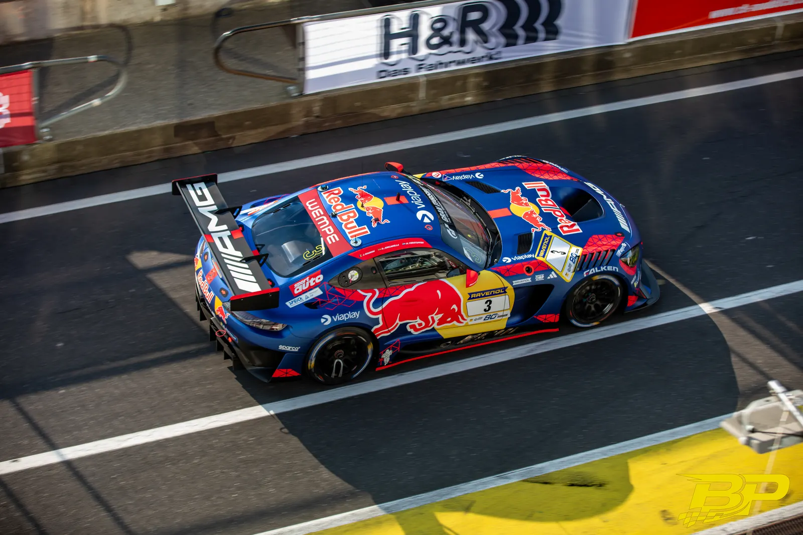 Mercedes-AMG Team Verstappen Racing during NLS 2 2026 at Nurburgring, Germany, motorsport photography by Batuhan Pehlivan