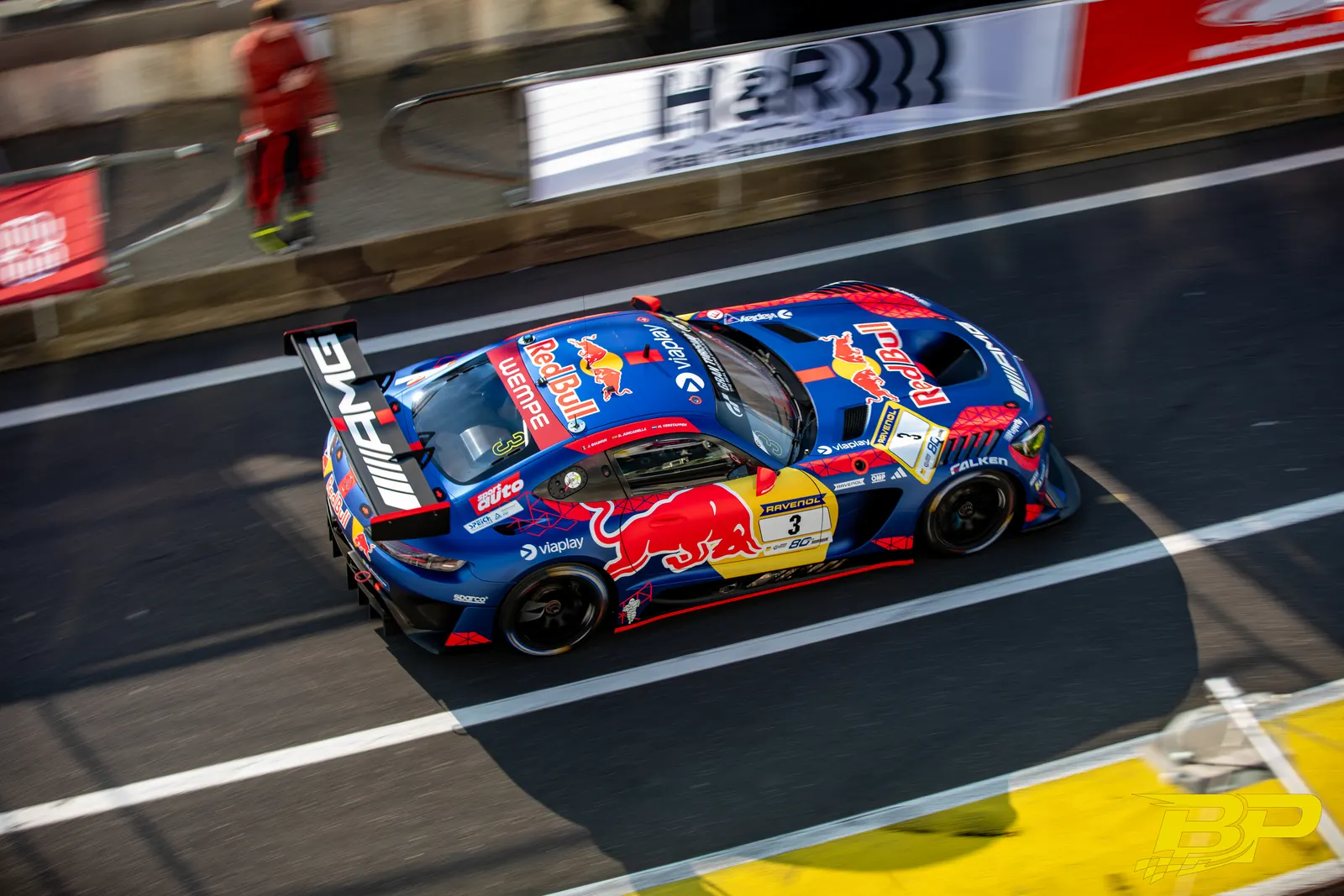 Mercedes-AMG Team Verstappen Racing during NLS 2 2026 at Nurburgring, Germany, motorsport photography by Batuhan Pehlivan