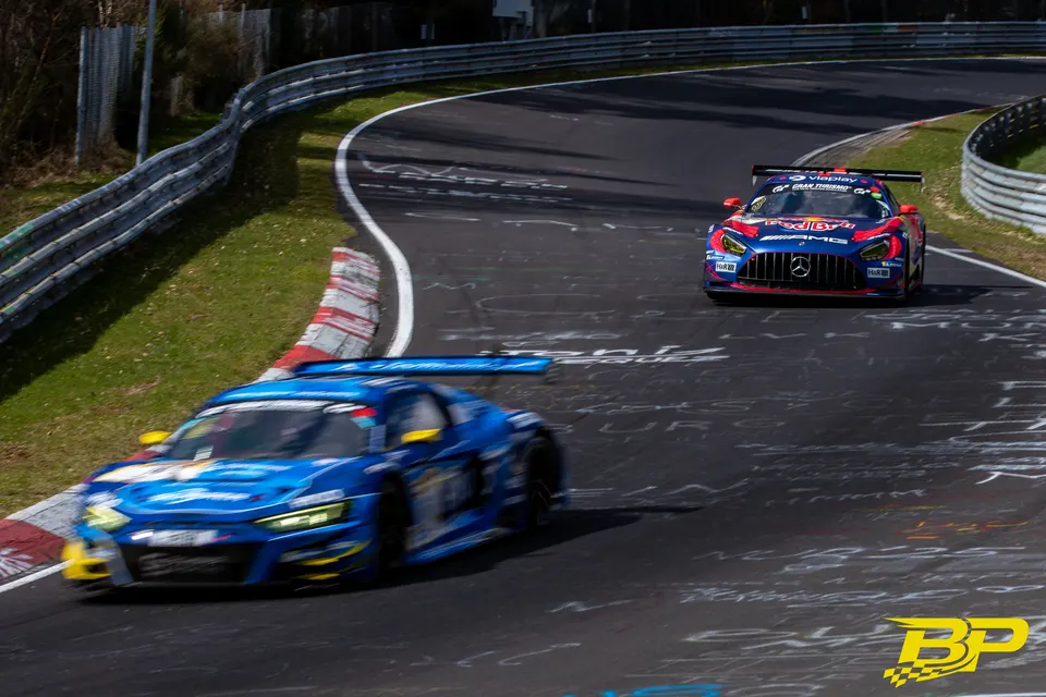 Mercedes-AMG Team Verstappen Racing during NLS 2 2026 at Nurburgring, Germany, motorsport photography by Batuhan Pehlivan
