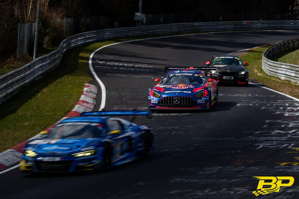 Mercedes-AMG Team Verstappen Racing during NLS 2 2026 at Nurburgring, Germany, motorsport photography by Batuhan Pehlivan