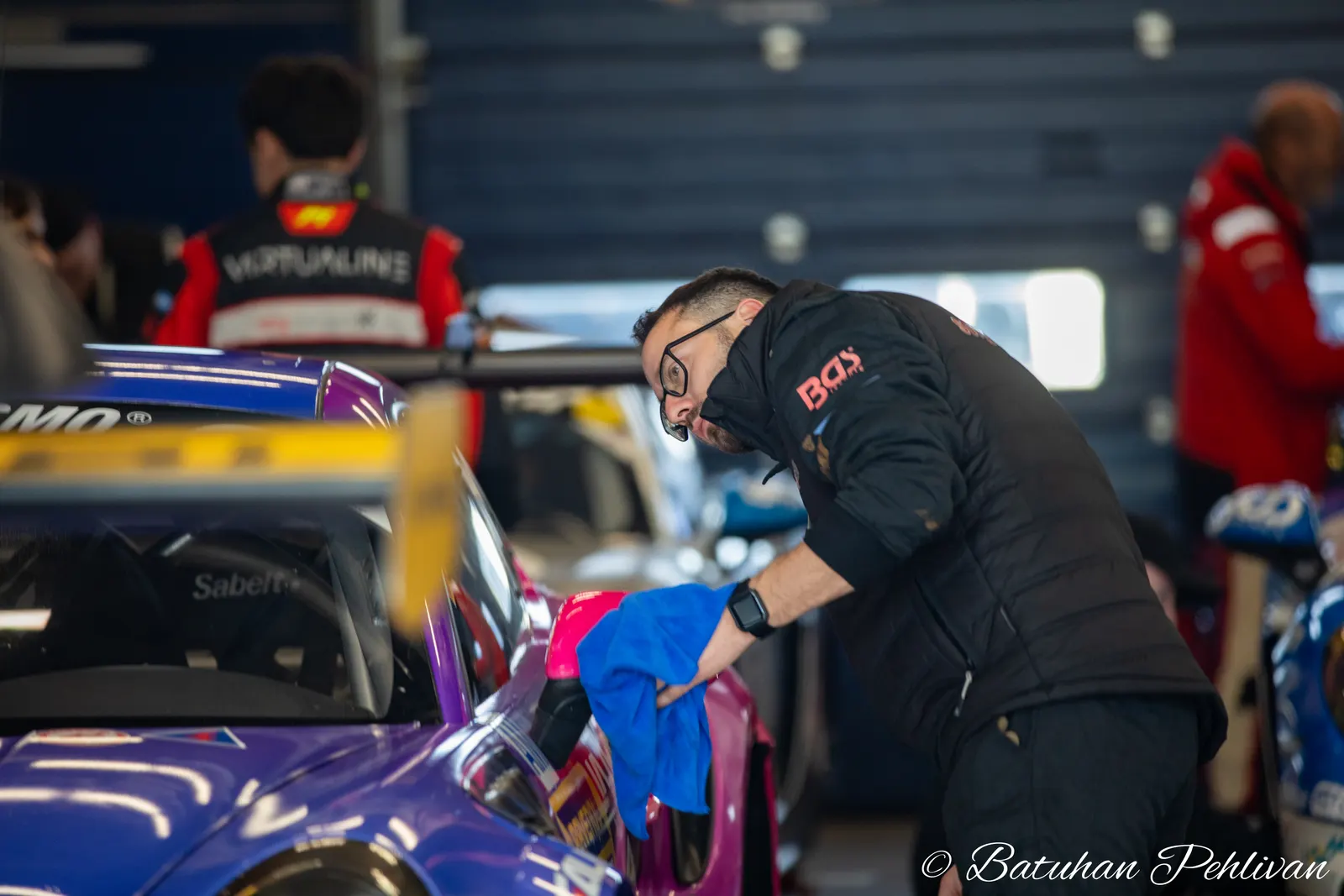 SRS Team Sorg Rennsport during NLS 2 2026 at Nurburgring, Germany, motorsport photography by Batuhan Pehlivan