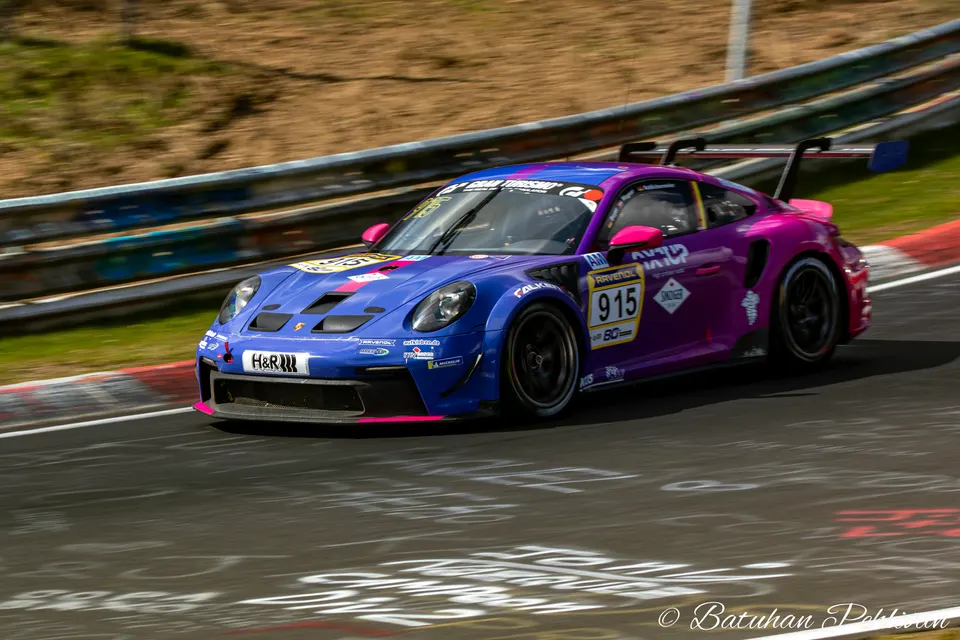 SRS Team Sorg Rennsport during NLS 2 2026 at Nurburgring, Germany, motorsport photography by Batuhan Pehlivan