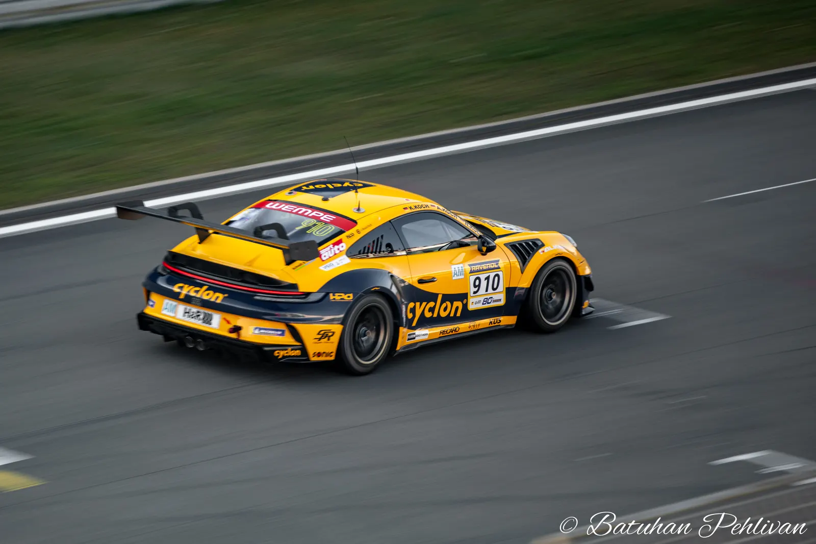 Smyrlis Racing during NLS 2 2026 at Nurburgring, Germany, motorsport photography by Batuhan Pehlivan