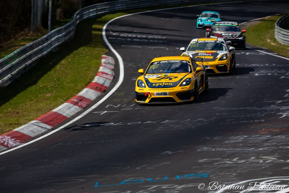 Smyrlis Racing during NLS 2 2026 at Nurburgring, Germany, motorsport photography by Batuhan Pehlivan