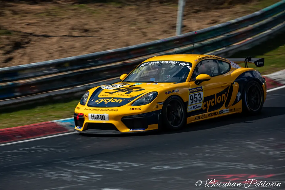 Smyrlis Racing during NLS 2 2026 at Nurburgring, Germany, motorsport photography by Batuhan Pehlivan