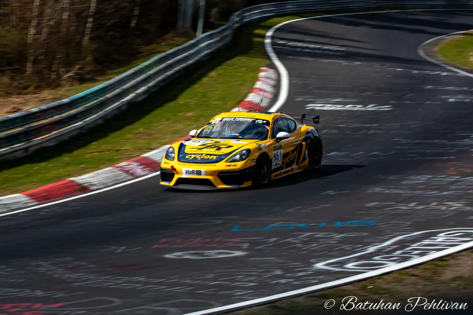 Smyrlis Racing during NLS 2 2026 at Nurburgring, Germany, motorsport photography by Batuhan Pehlivan
