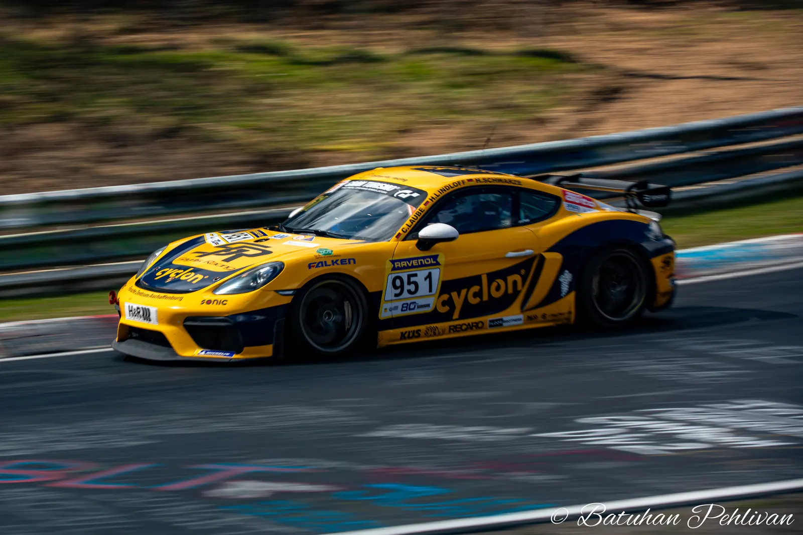 Smyrlis Racing during NLS 2 2026 at Nurburgring, Germany, motorsport photography by Batuhan Pehlivan