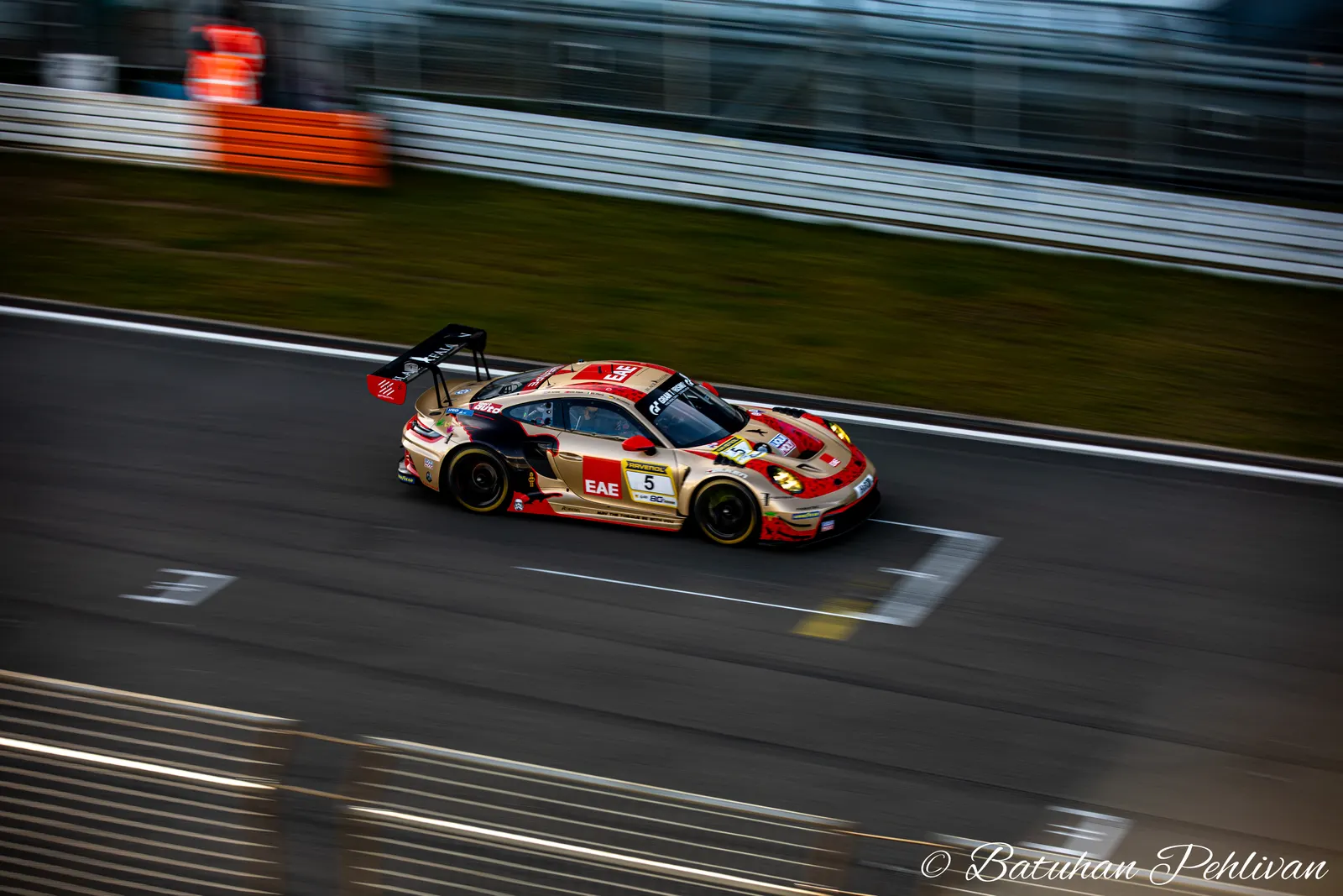 BLACK FALCON Team EAE during NLS 3 2026 at Nurburgring, Germany, motorsport photography by Batuhan Pehlivan