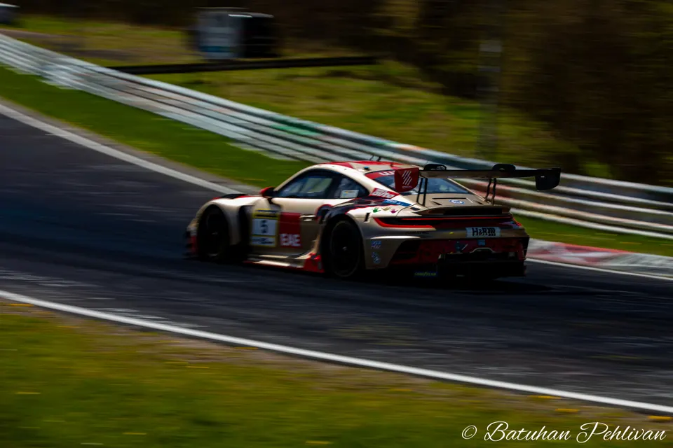 BLACK FALCON Team EAE during NLS 3 2026 at Nurburgring, Germany, motorsport photography by Batuhan Pehlivan