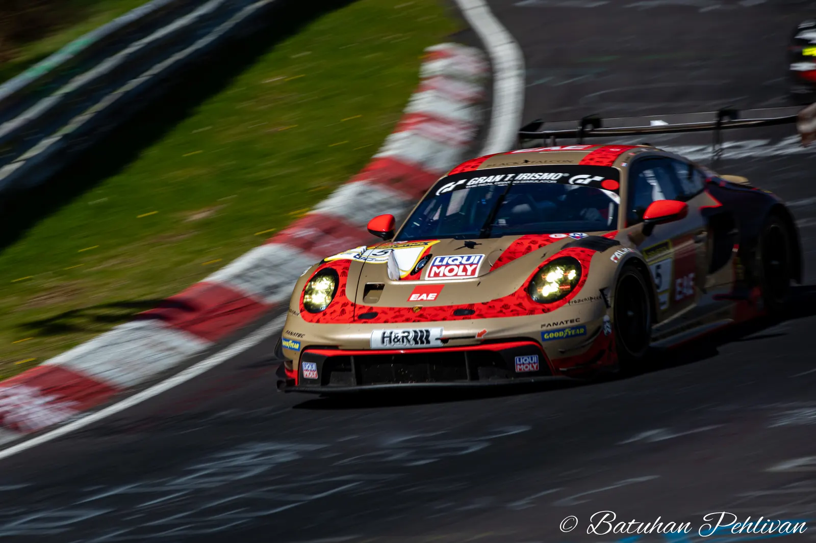 BLACK FALCON Team EAE during NLS 3 2026 at Nurburgring, Germany, motorsport photography by Batuhan Pehlivan