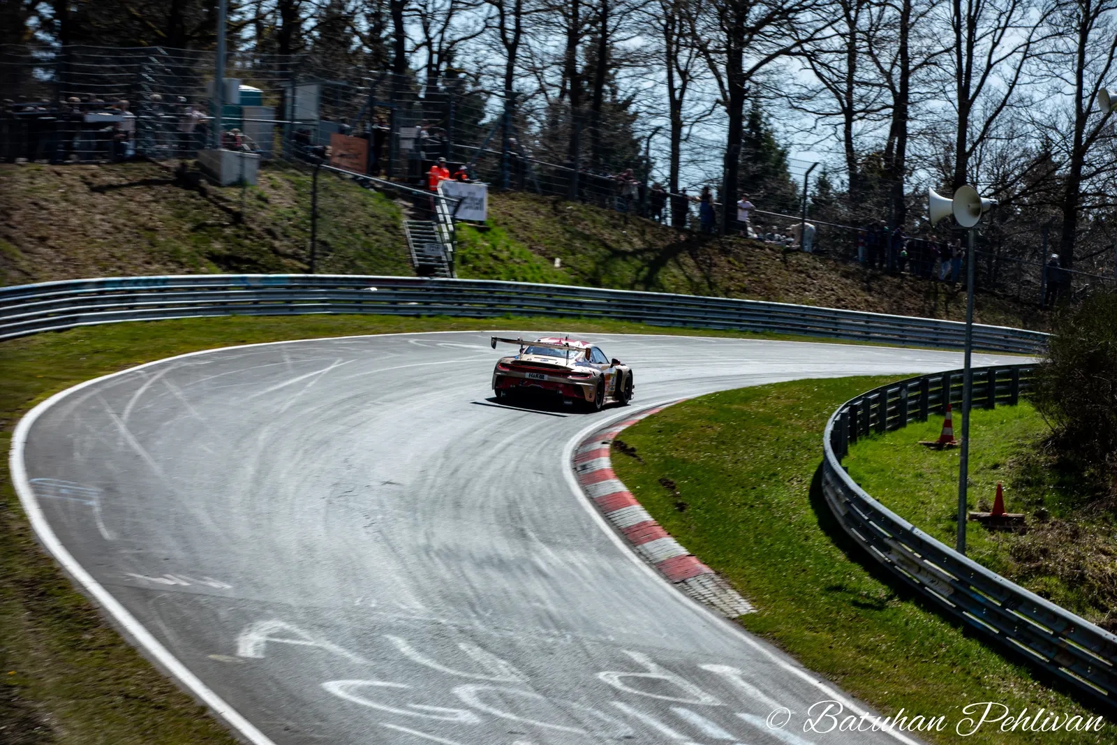 BLACK FALCON Team EAE during NLS 3 2026 at Nurburgring, Germany, motorsport photography by Batuhan Pehlivan
