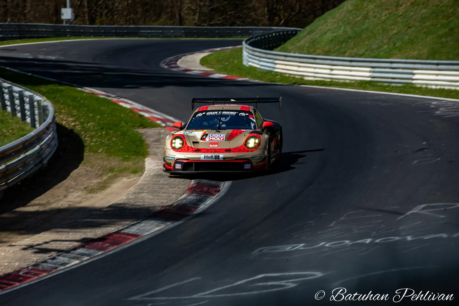 BLACK FALCON Team EAE during NLS 3 2026 at Nurburgring, Germany, motorsport photography by Batuhan Pehlivan