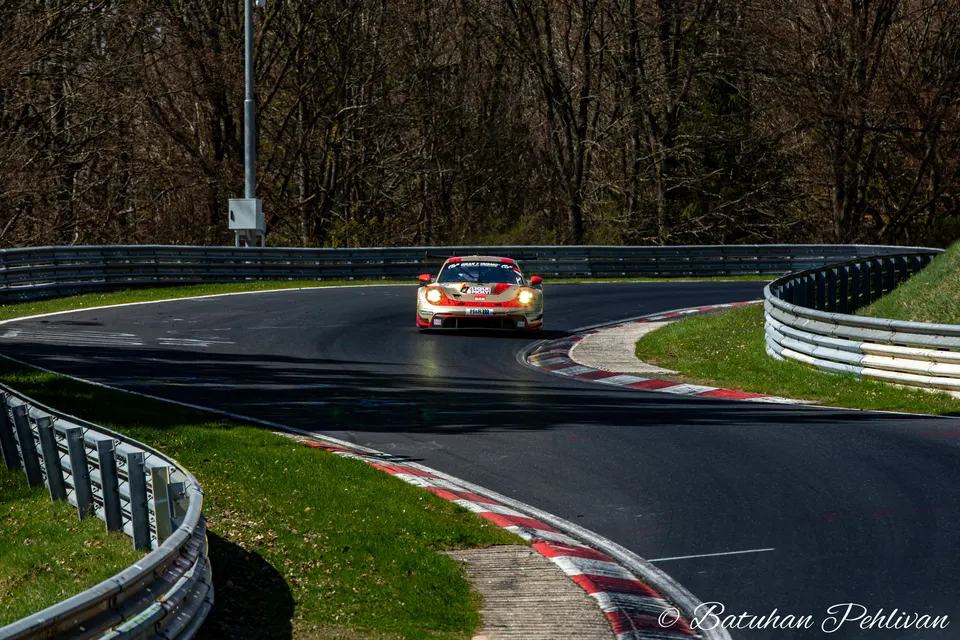 BLACK FALCON Team EAE during NLS 3 2026 at Nurburgring, Germany, motorsport photography by Batuhan Pehlivan