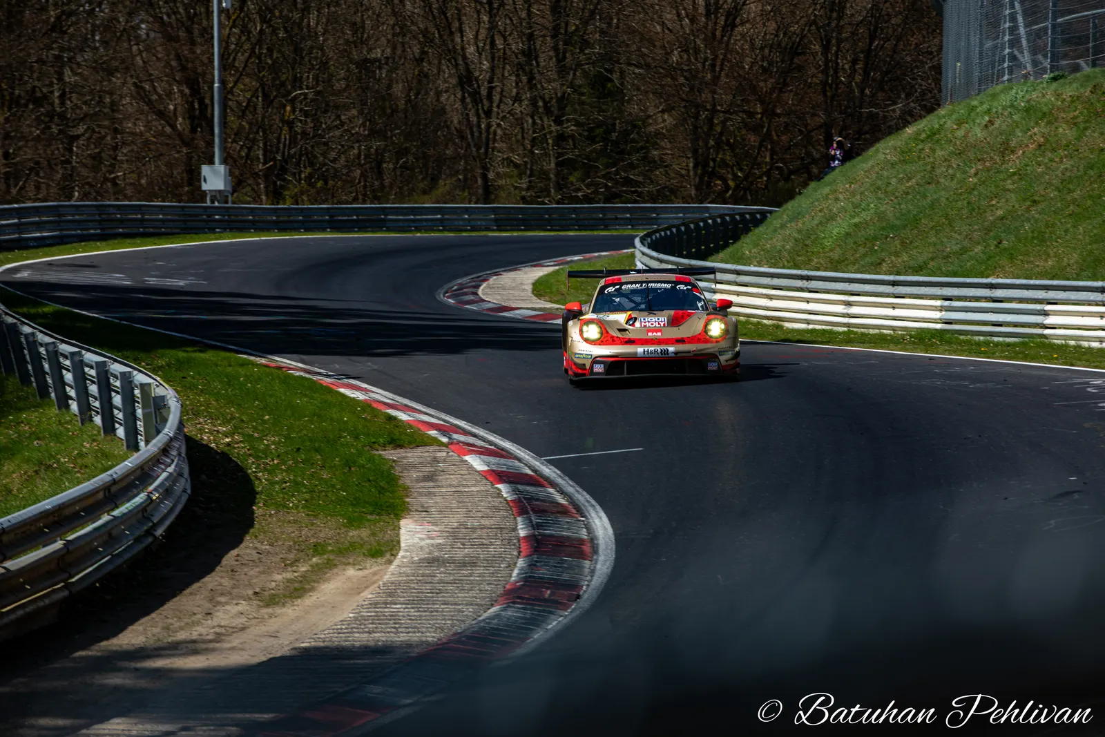 BLACK FALCON Team EAE during NLS 3 2026 at Nurburgring, Germany, motorsport photography by Batuhan Pehlivan